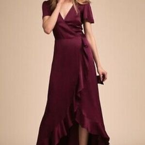 Size Small Ghost London/ BHLDN Phoebe Wrap Dress